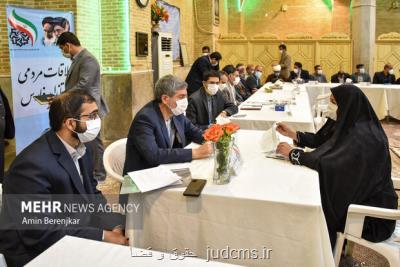 معاونان دادستان تهران در جمع نمازگزاران امامزاده حسن حضور بهم رساندند