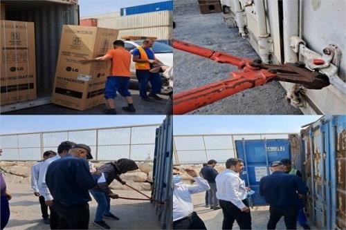 کانتینرهای فراموش شده بندر بوشهر پس از 13 سال بازگشایی شدند