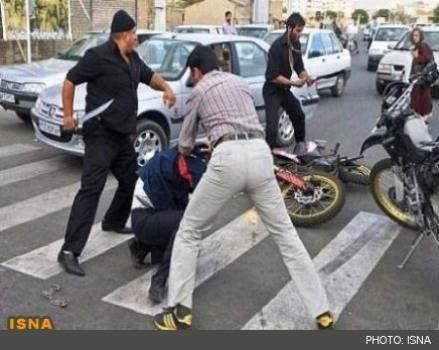 بازداشت خفتگیر مسلح یکی از بزرگراه های تهران