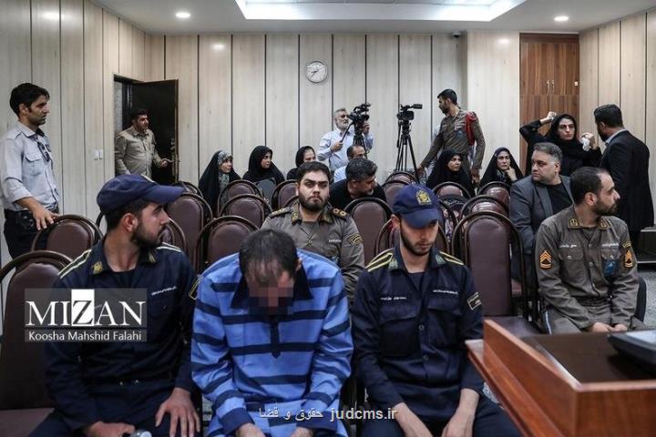 اظهارات قاتل الهه حسین نژاد در نخستین جلسه دادگاه