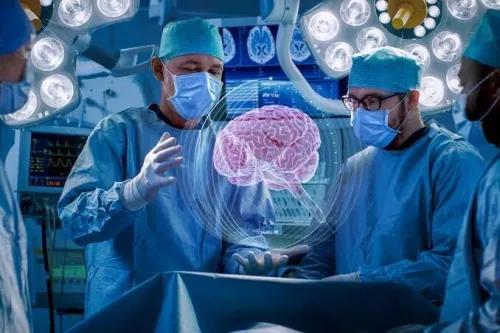 انجام اولین جراحی مغز با کمک هوش مصنوعی