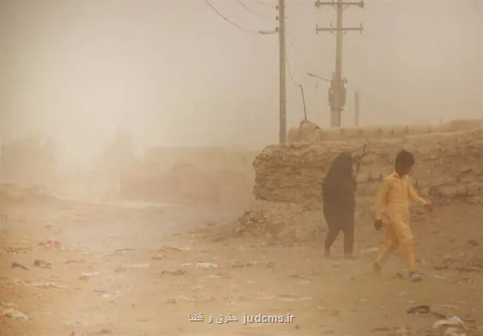 طوفان ۱۱۵ کیلومتری در سیستان