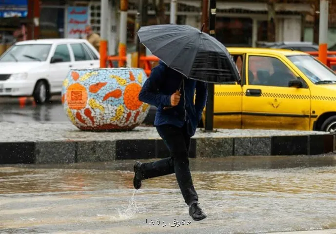 بارش و رعدوبرق در ۴ استان نوار شمالی کشور