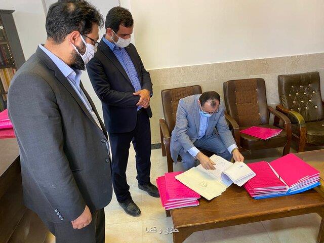 بازدید معاون نظارت و بازرسی دادگستری تهران از واحدهای قضایی دماوند و فیروزكوه